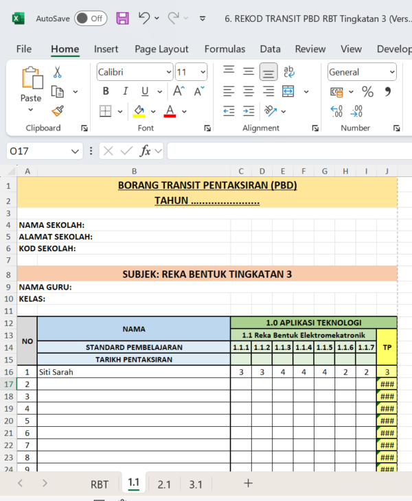 RPH RBT Tingkatan 3 (SMK) 2025/2026 - Image 6