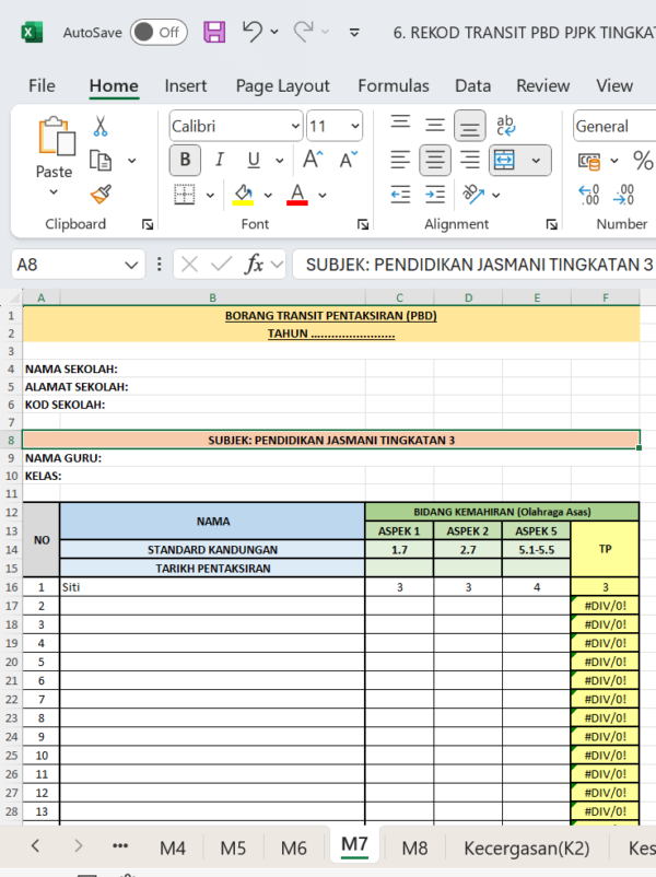 RPH PJPK Tingkatan 3 (SMK) 2025/2026 - Image 7