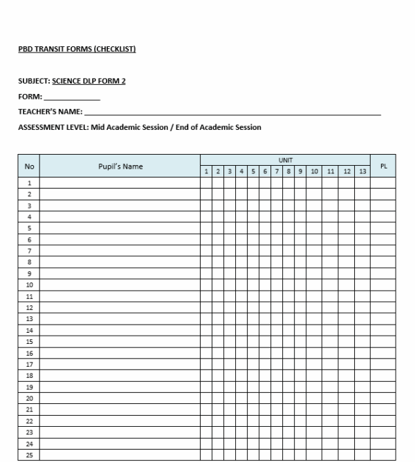 Borang Transit PBD - SCIENCE DLP COMBO (Form 1-3) - Image 14