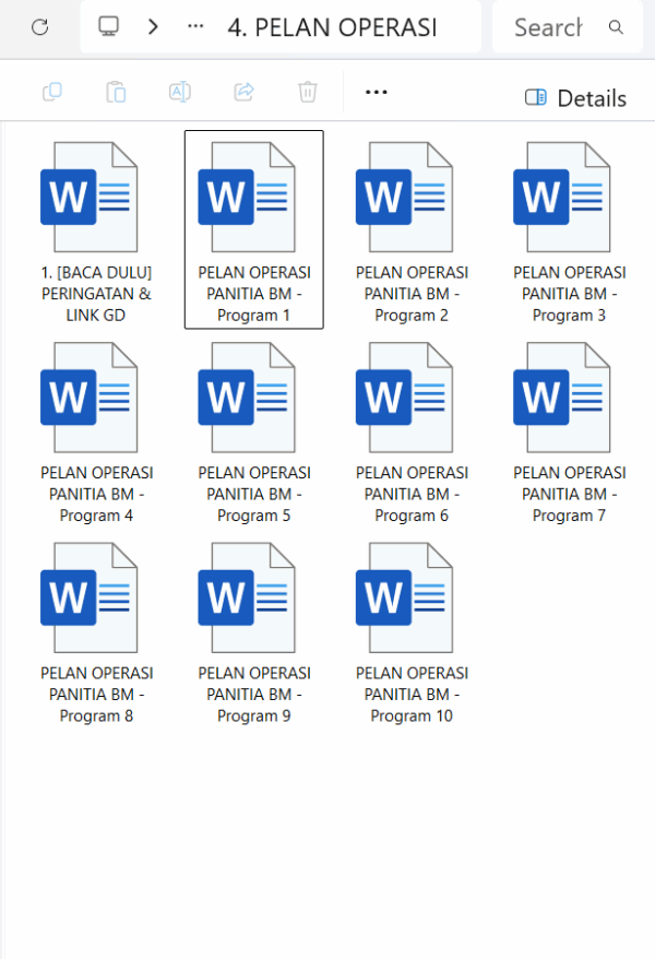 PELAN OPERASI PANITIA BAHASA MELAYU - Image 3