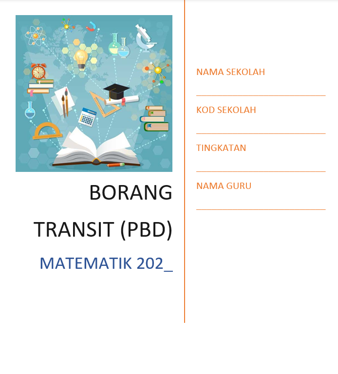 Borang Transit PBD - Matematik Tingkatan 4 - Image 2