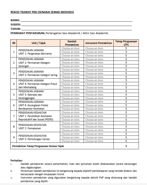 RPH PJPK Tingkatan 5 (SMK) 2026 - Image 8